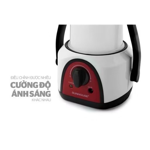 Đèn phượt, đèn tích điện cắm trại SH6848 [BH: 1 Tháng]