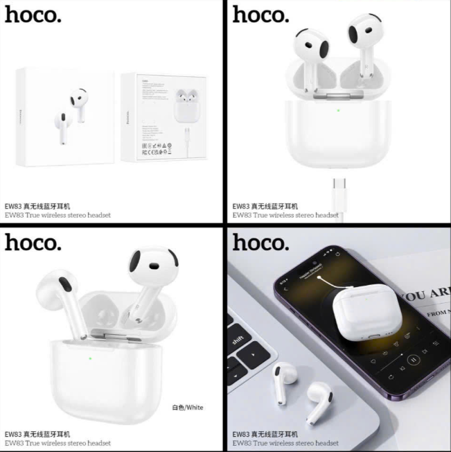 Tai nghe bluetooth HOCO EW83 mẫu tai nghe Airpods PRO3 siêu đẹp [Bh 1 Năm]