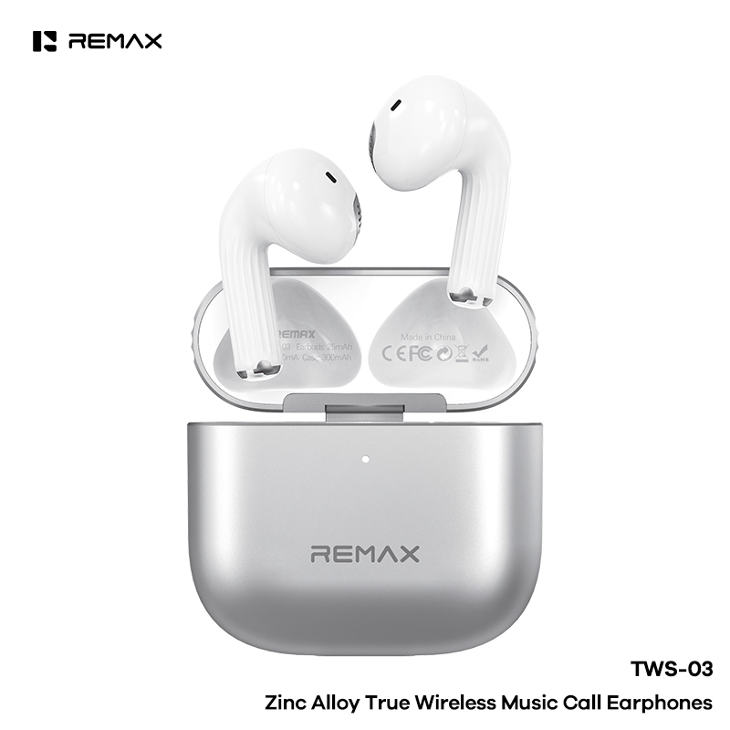 Tai nghe bluetooth REMAX TWS-03 mẫu airpods pro3 siêu đẹp