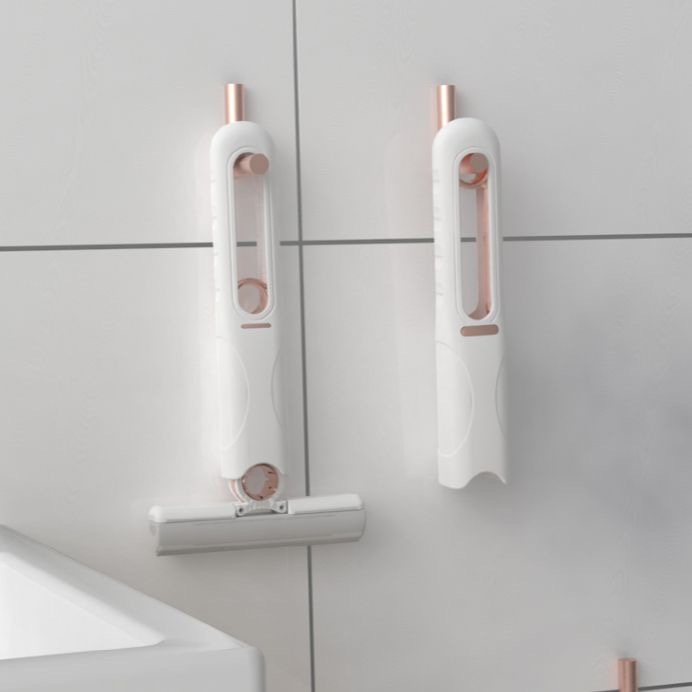 Cây lau dọn mini kiêm lau kính sử dụng nút đẩy tự vắt thông minh, gấp gọn tiện lợi tiết kiệm thời gian lau dọn