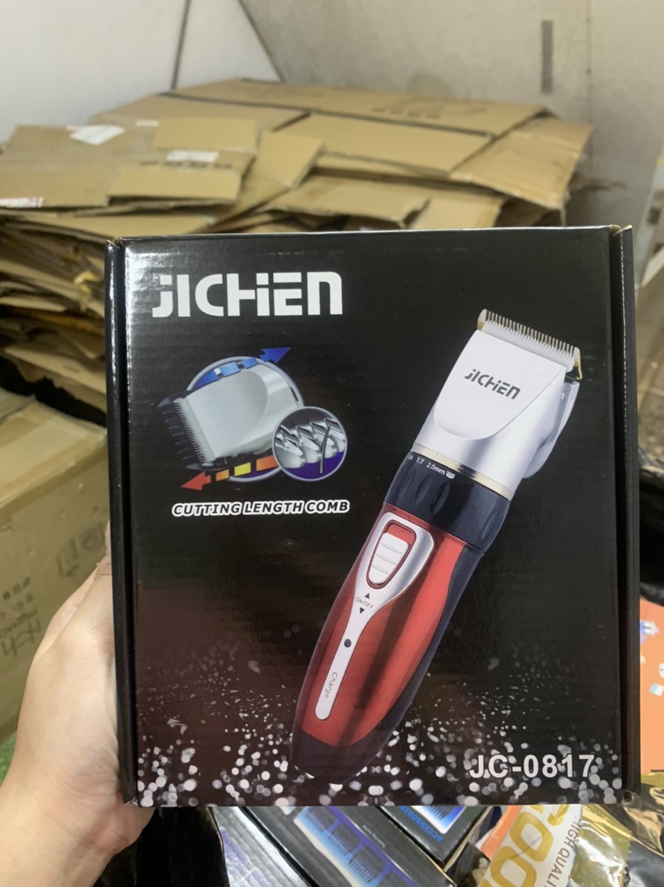 Tông đơ cắt tóc Jichen không dây [BH 1 tuần]