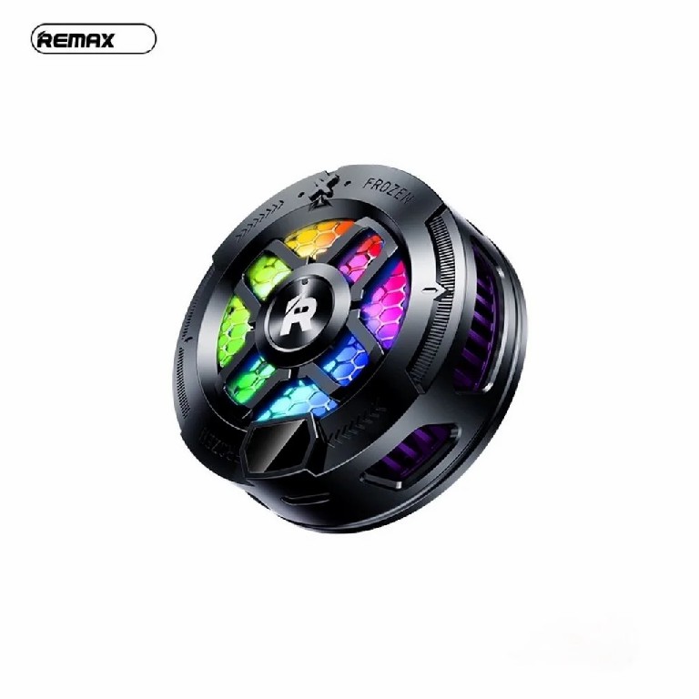 FAN TẢN NHIỆT SÒ LẠNH REMAX RT-F7 CÓ LED SIÊU ĐẸP CHO ĐIỆN THOẠI CHÍNH HÃNG [BH: 1 NĂM]