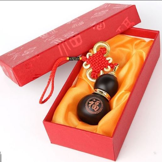 Bật lửa diêm xăng CHỮ PHÚC hình quả hồ lô Fullbox may mắn  (có hộp cũ, hộp mới lộn xộn) [BH: None] / pktn sale