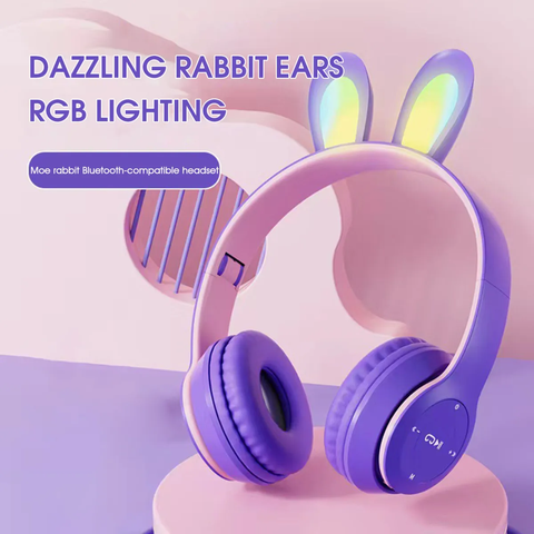 Tai nghe Bluetooth chụp tai (headphone) P-47R kiểu dáng PONY nhiều màu [BH: 3 tháng]