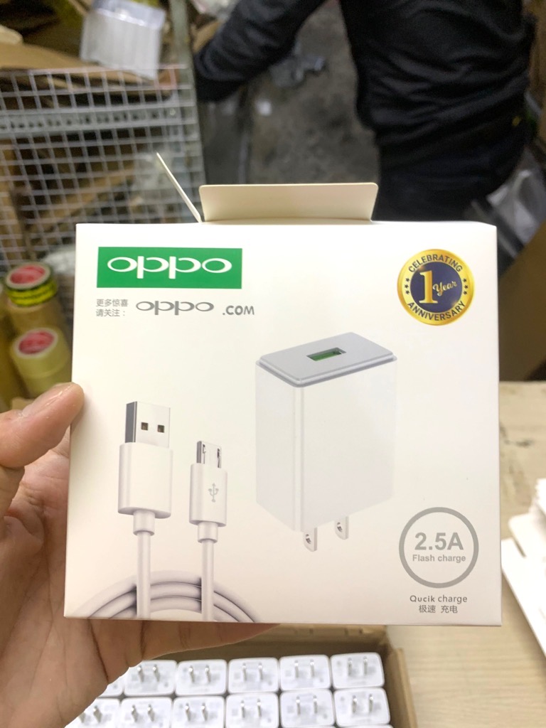 Bộ sạc nhanh OPPO zin 933 chui micro samsung full box 6A G6 chuẩn dòng [BH 1 năm] / pktn sale