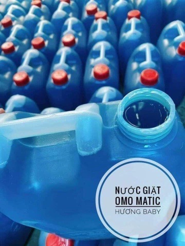 Nước giặt Ô Mô / omo Handmade Can 5 lít siêu tiết kiệm