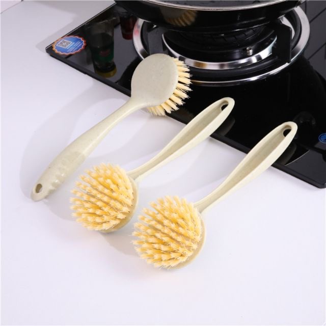 Chổi cọ vệ sinh nhà bếp đa năng lông cước tiện lợi, siêu sạch, có tay cầm và lỗ treo cọ [BH: NONE]
