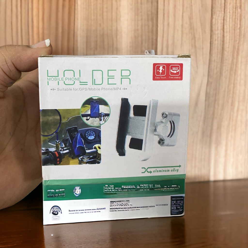 Giá đỡ kẹp điện thoại M3/ S500/AC5 Aluminum alloy loại xịn trên xe máy gắn chân kính cao cấp kèm lục giác