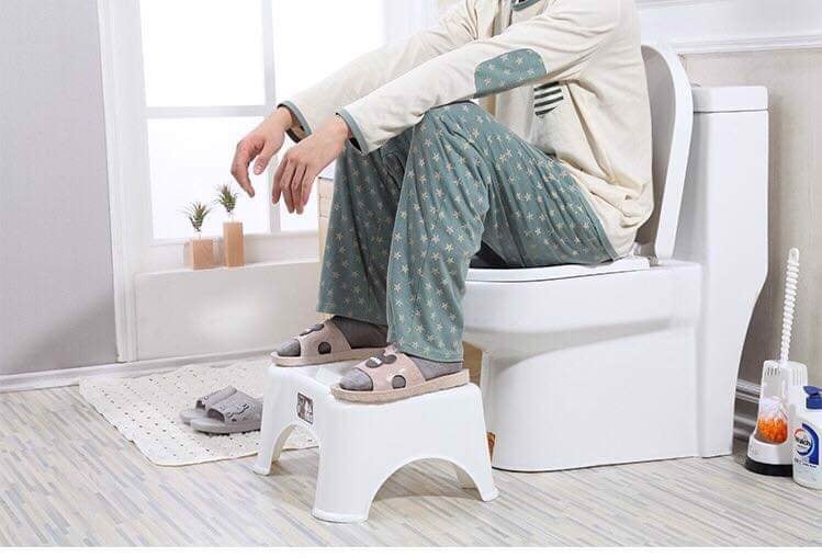 Ghế kê chân toilet chống táo bón chống mỏi nhựa cao cấp [BH: NONE]