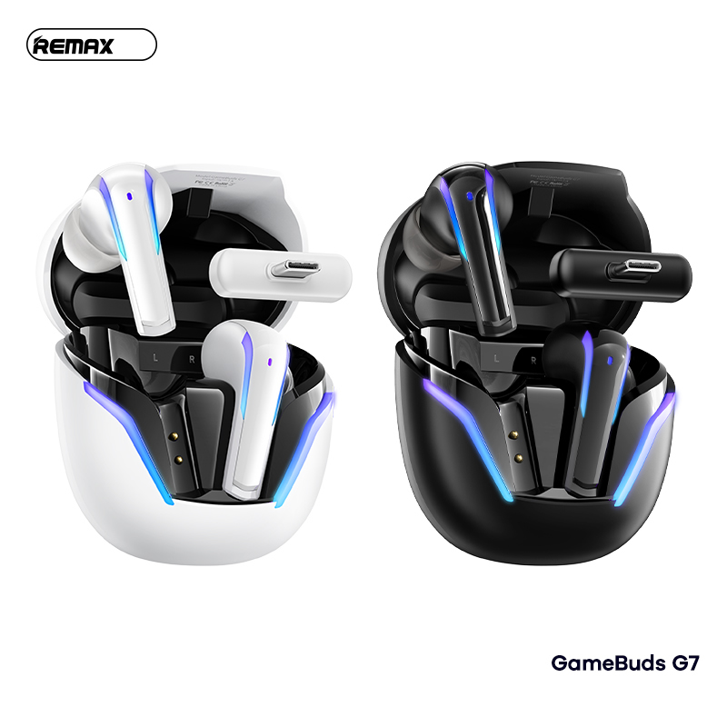 Tai nghe Gaming Remax GameBuds G7 True Wireless Bluetooth V5.4 45mAh/400mAh chính hãng [BH 1 năm]