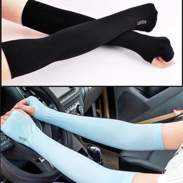 Găng tay chống nắng Aqua đi phượt, shipper, grab