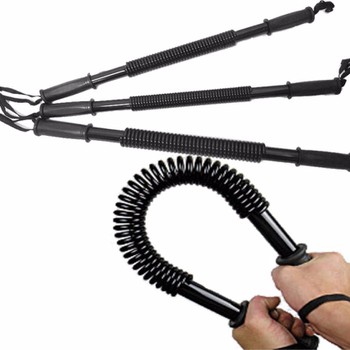 Gậy Lò Xo 30KG loại xịn Bẻ Tập Cơ Tay Titan Power Twister Tập GYM, Tập Thể Dục Tại Nhà