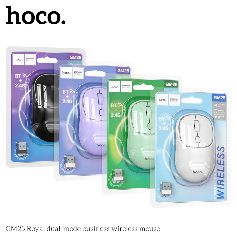 Chuột không dây Hoco GM25 chính hãng [BH 1 NĂM]