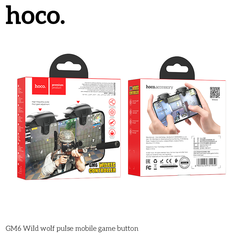 Tay cầm chơi game Hoco GM6
