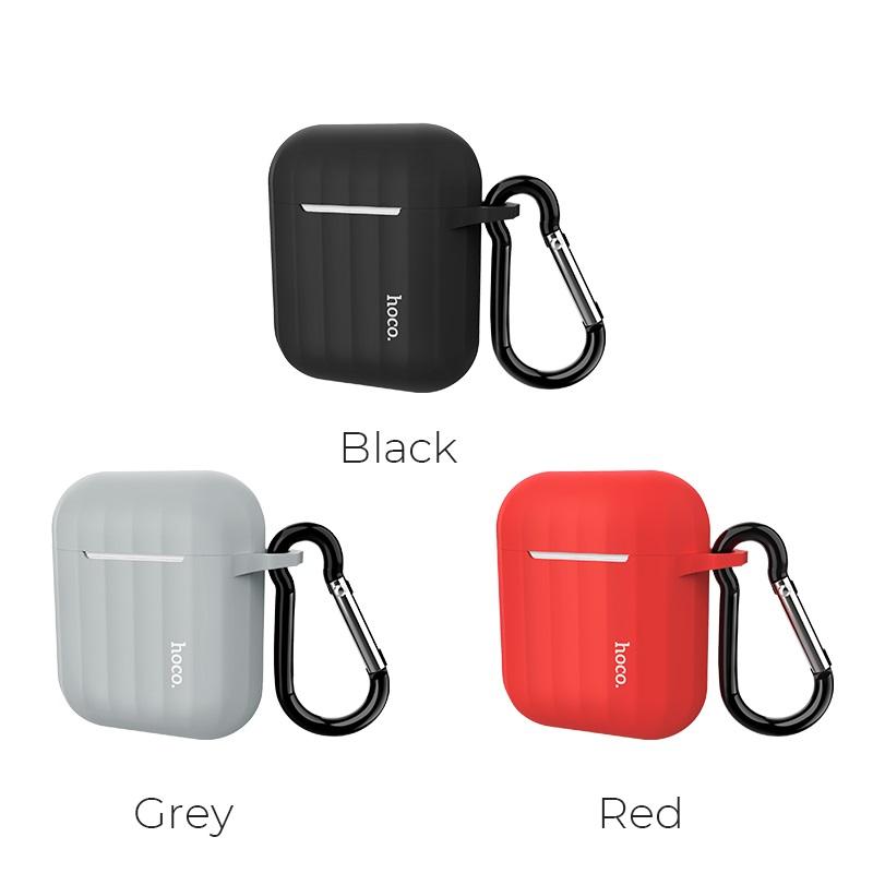Hộp đựng tai airpod 1-2 silicone Hoco WB10