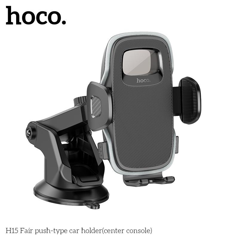 Giá đỡ điện thoại ô tô HOCO H15 gắn taplo cho xe hơi chính hãng [BH 1 năm]