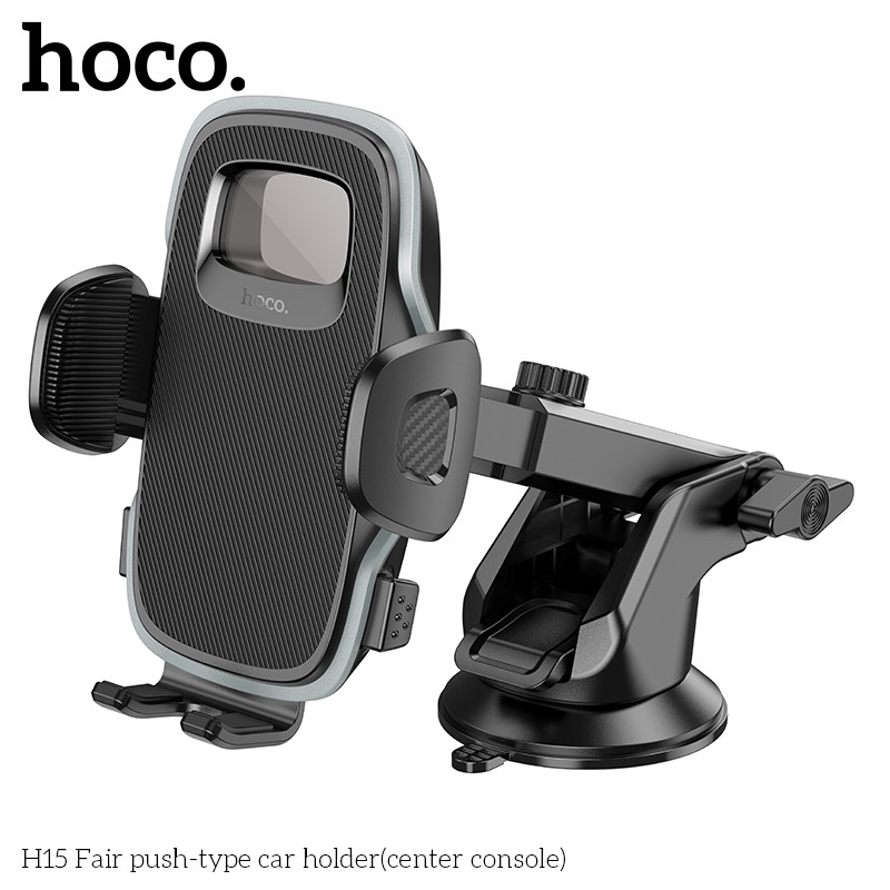 Giá đỡ điện thoại ô tô HOCO H15 gắn taplo cho xe hơi chính hãng [BH 1 năm]