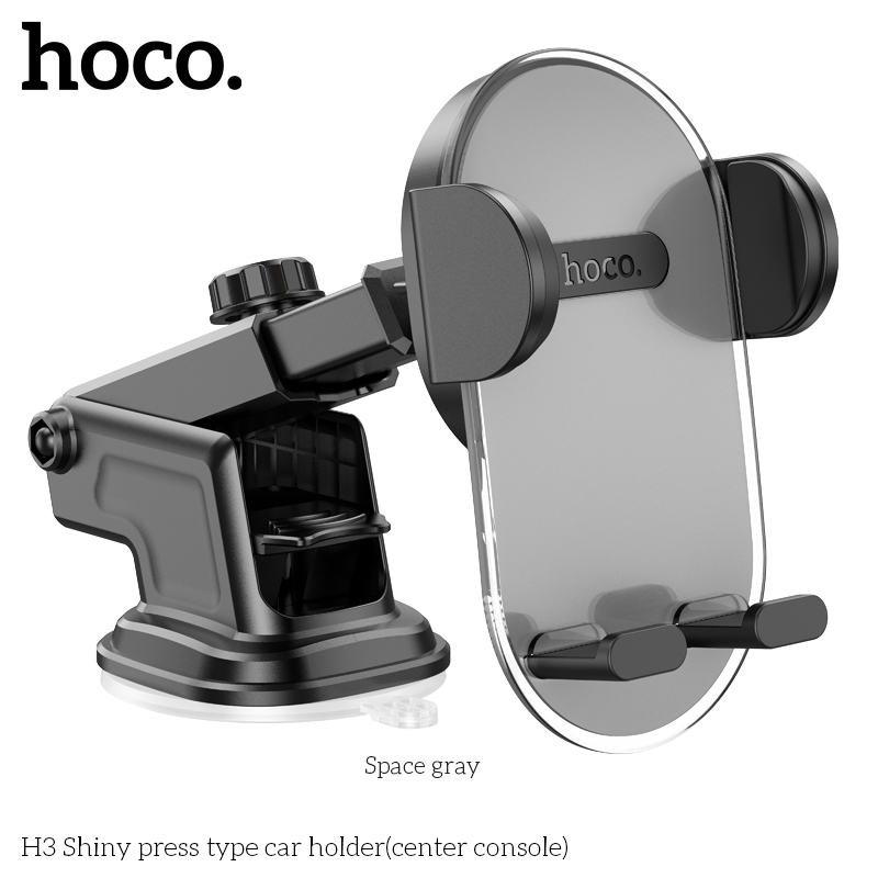 Giá đỡ điện thoại ô tô HOCO H3 gắn taplo cho xe hơi hít nam châm chính hãng [BH 1 năm]