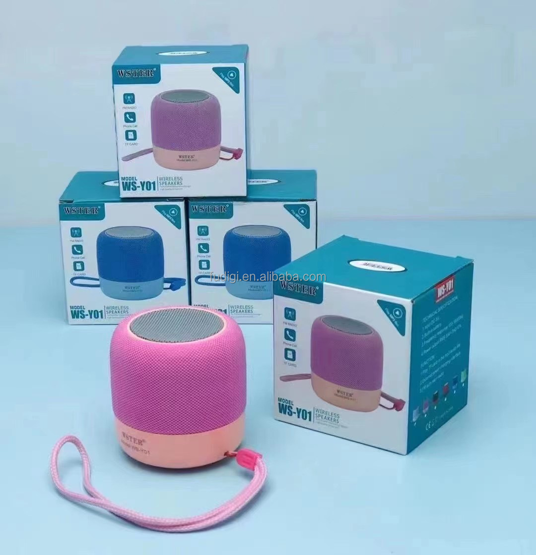 Loa bluetooth WSTER WS-Y01 mini có dây treo [BH 3 tháng] / pktn sale
