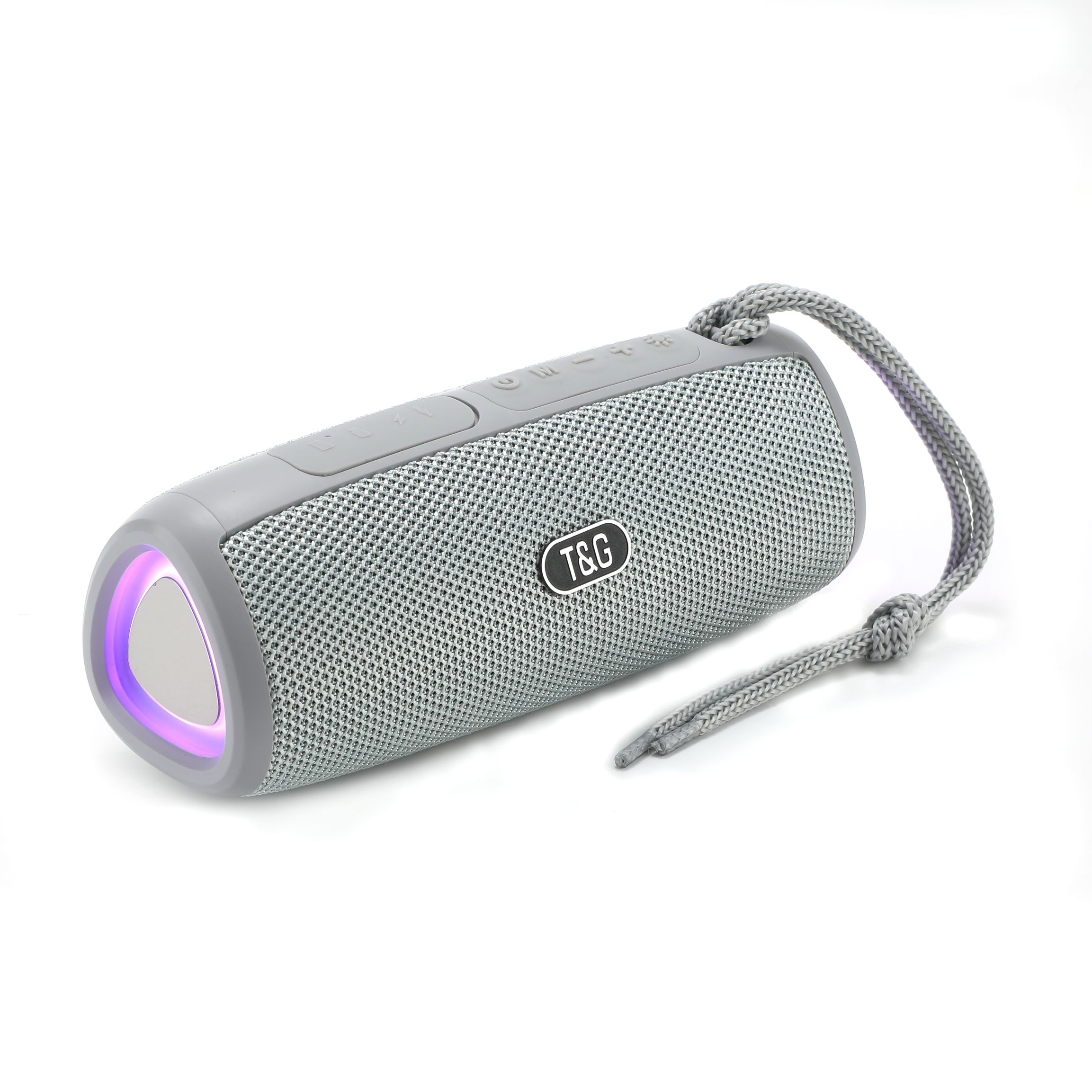Loa bluetooth T&G TG-344 mẫu loa dài cầm tay có móc treo kèm đèn led siêu đẹp [BH 1 năm]