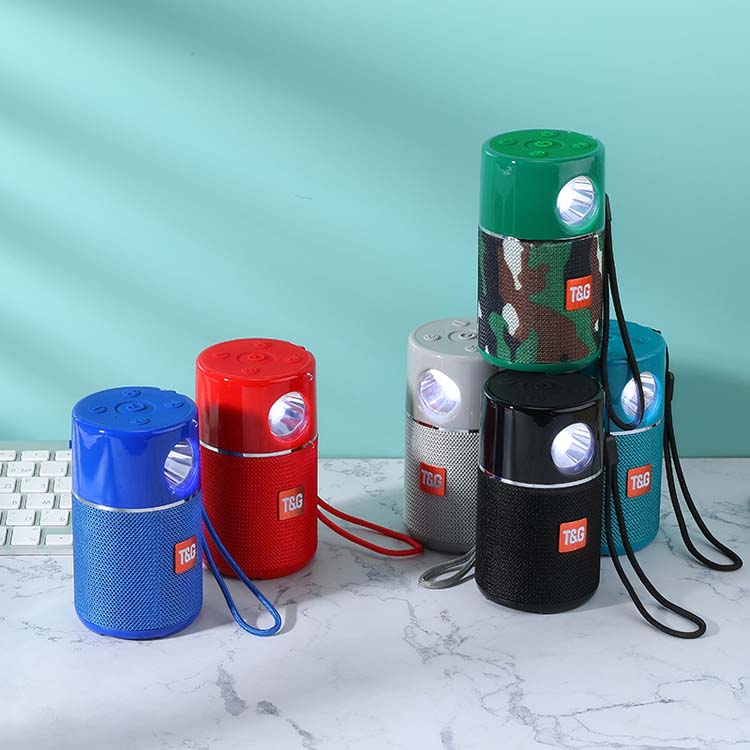 Loa bluetooth T&G TG629 chính hãng có đèn pin dây đeo siêu hay [BH 6 tháng]