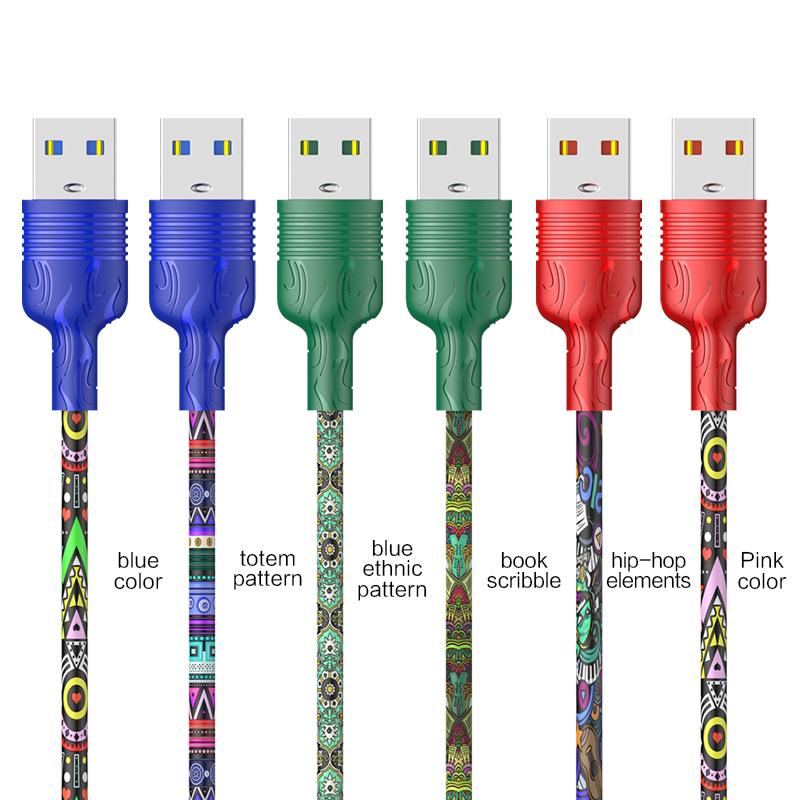 Cáp Sạc Nhanh 3.2A Samsung KAKU KSC-474 KAKUSIGA 1M ống dạng viên thuốc (usb ra micro) Chính Hãng [BH 6 tháng] / pktn sale