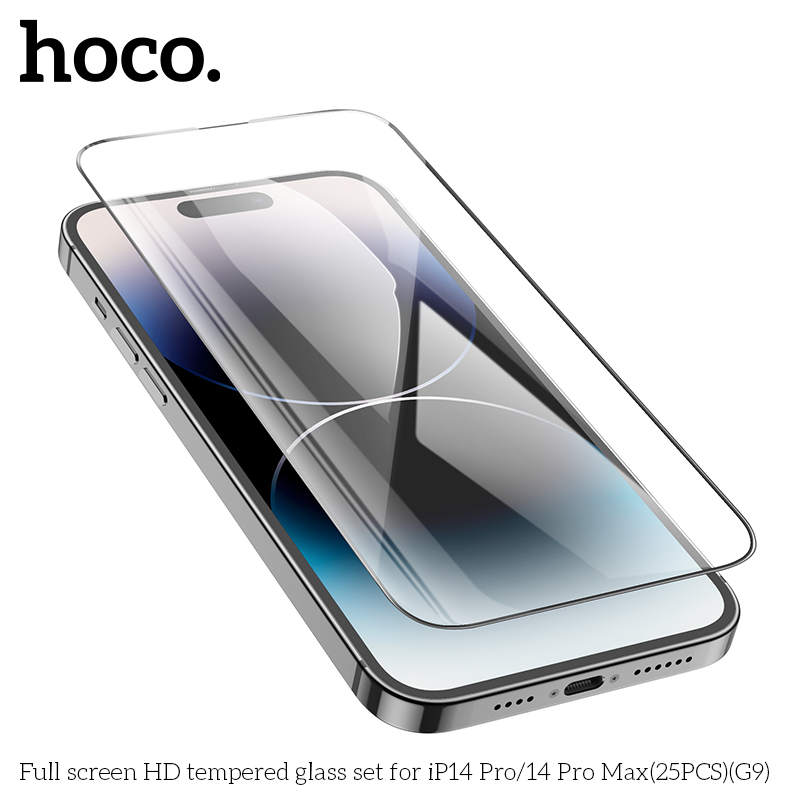 Kính cường lực Hoco G9 cho iPhone XS Max / 11 Pro Max - miếng dán full màn hình chính hãng