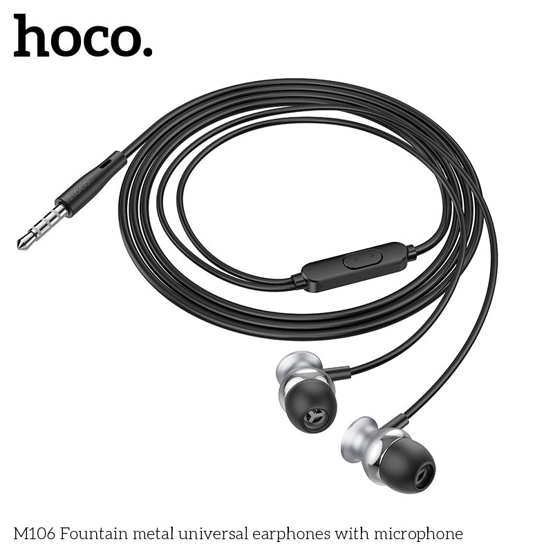 Tai nghe có dây 3.5 HOCO M106 có Mic chính hãng [BH 1 năm] / pktn sale