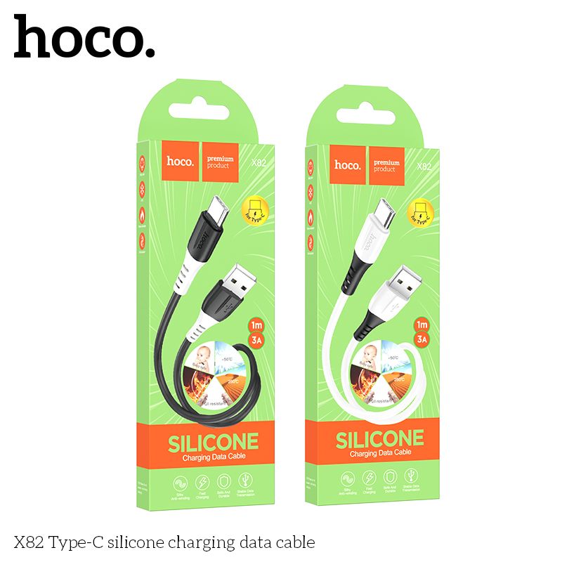 Cáp sạc nhanh 3A HOCO X82 (usb ra type-c) chính hãng [BH 1 năm]