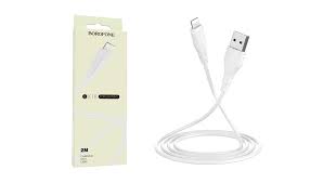 SALE Cáp sạc nhanh 3a BOROFONE BX18 iPhone lightning 2m (usbA ra iPhone Lightning, a-l) chính hãng (BH: 1 THÁNG)