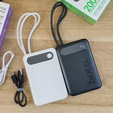 Pin sạc nhanh 22.5w HOCO J171A 20.000mAh dự phòng kèm 2 cáp type-c vs iphone lightning chính hãng [[BH 1 năm]