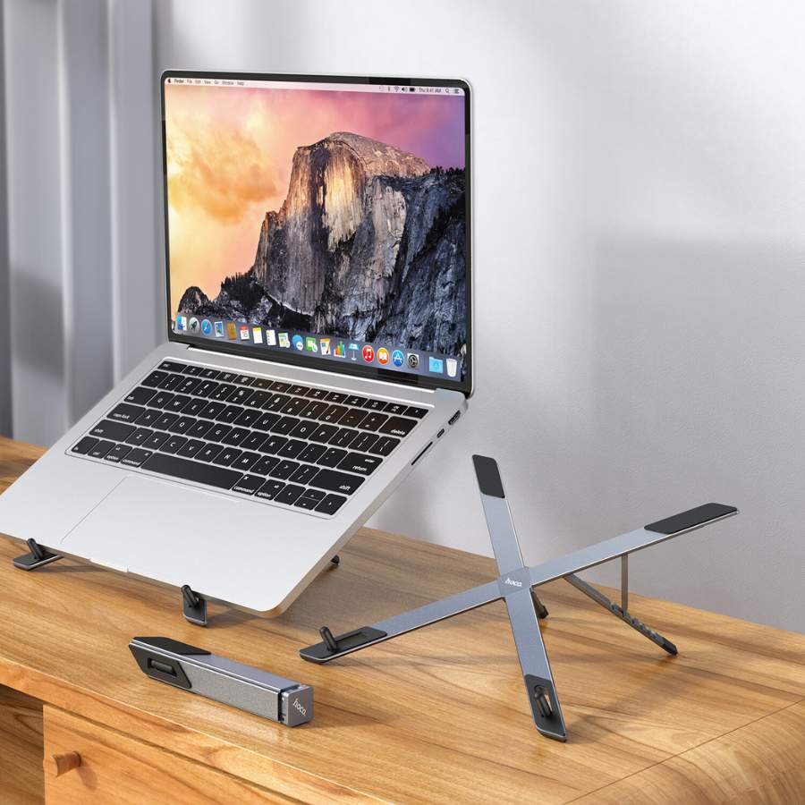 Giá đỡ Laptop HOCO HD9 kim loại tản nhiệt (đỡ iPad) chính hãng [BH: None]