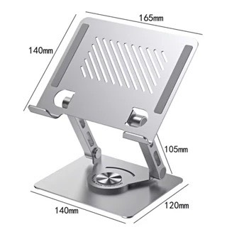 Giá đỡ điện thoại, iPad J26 kim loại đế xoay 360 độ, loại xịn (đế 14cmx12cm) full box