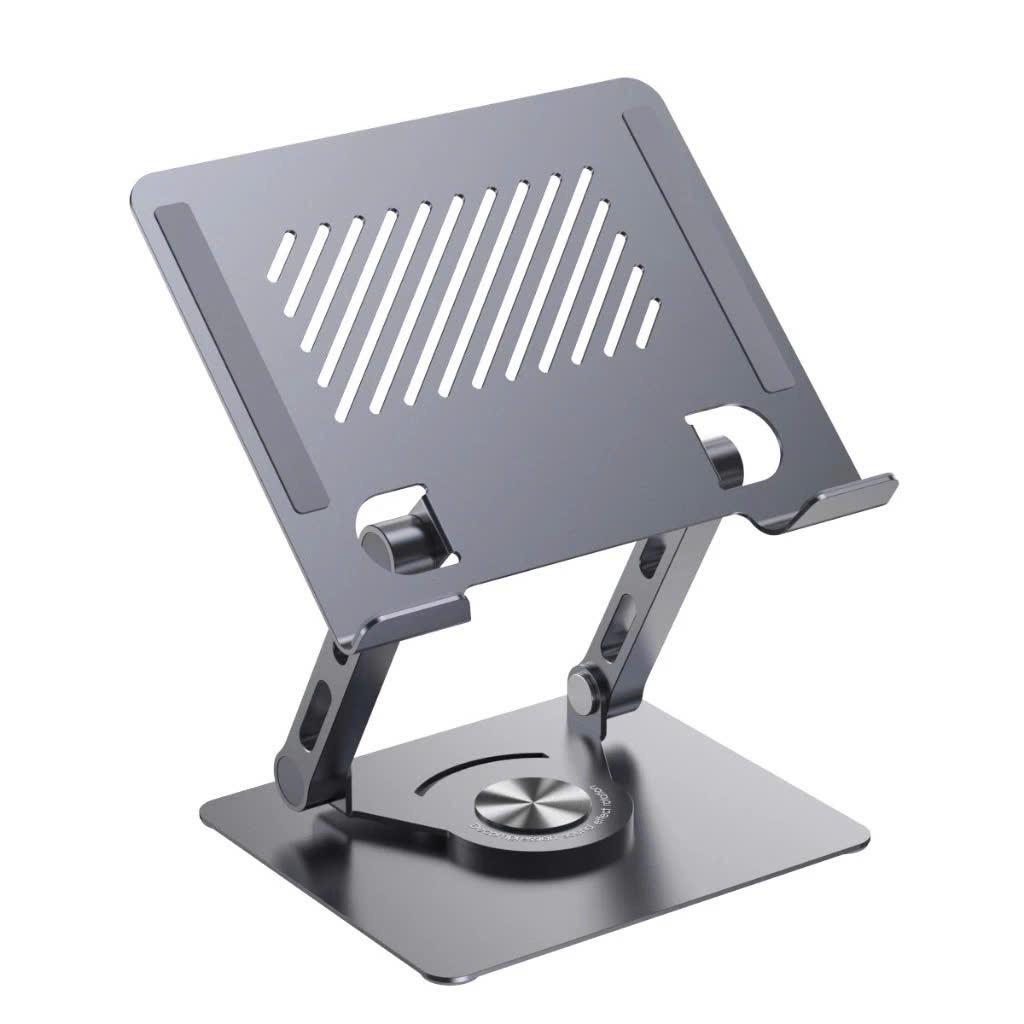 Giá đỡ điện thoại, iPad J26 kim loại đế xoay 360 độ, loại xịn (đế 14cmx12cm) full box