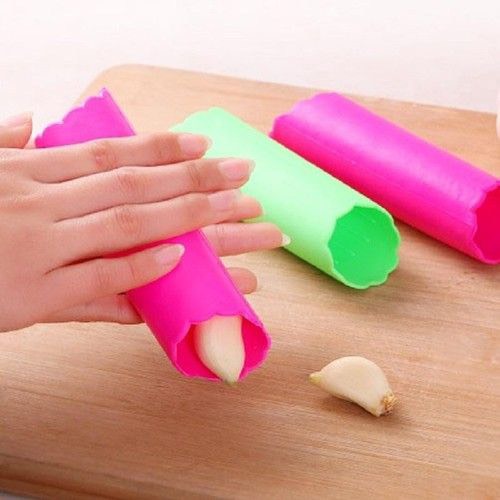 Dụng cụ bóc vỏ tỏi siêu nhanh kiêm nhấc nồi đa năng