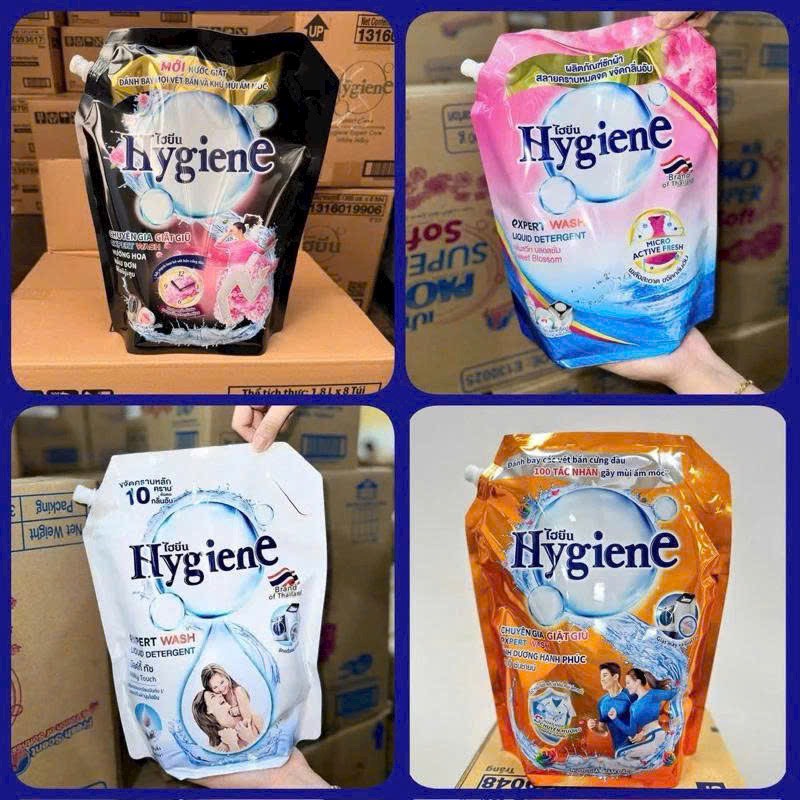 Túi nước giặt xả Hegiene Expert 1.8L đậm đặc [BH: None]