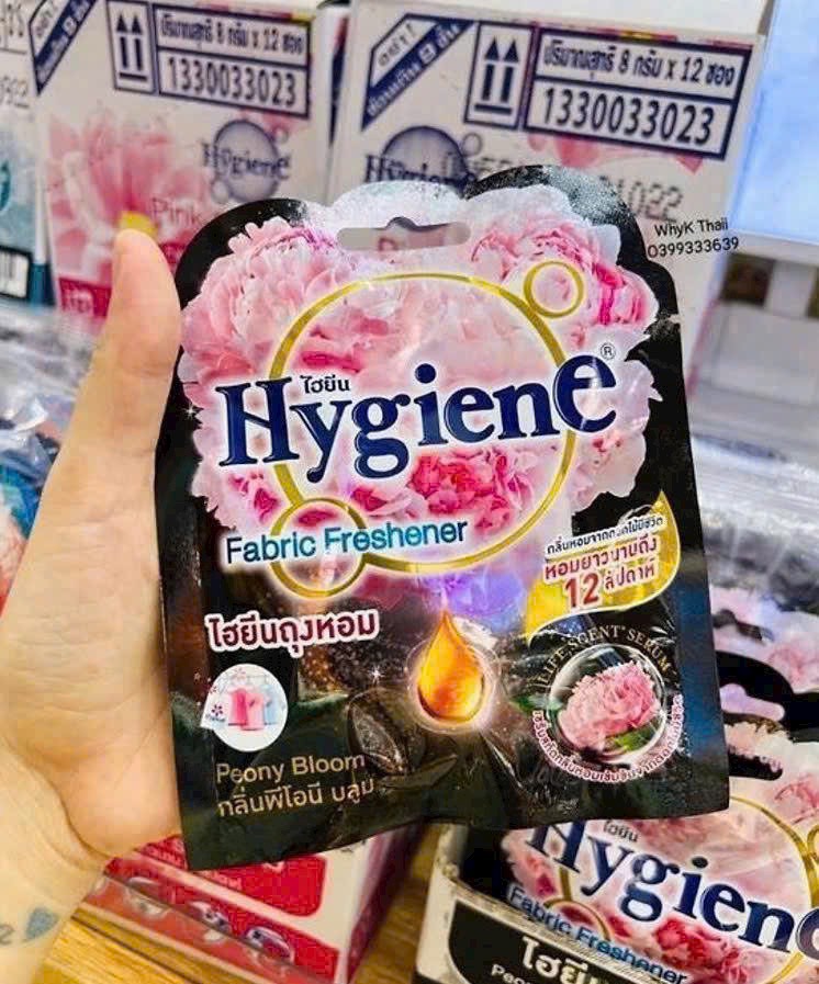 Set 24 gói nước xả vải Thái Lan Hygiene nước hoa đậm đặc- ngẫu nhiên [BH: None]