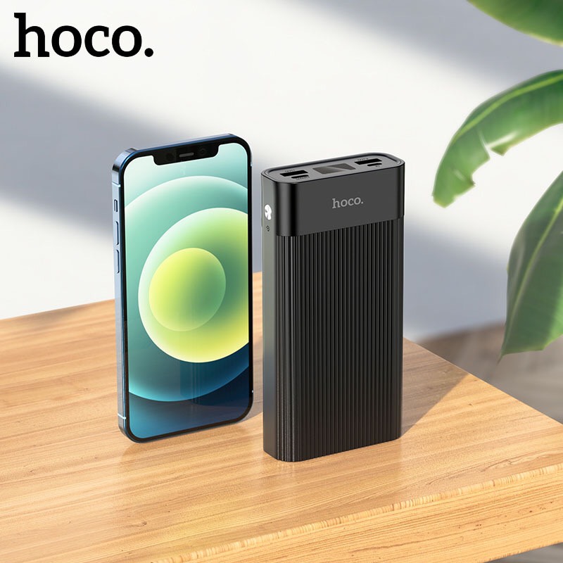 Pin sạc dự phòng HOCO J85 20.000mAh có màn hình LCD chính hãng [BH 1 năm] / pktn sale