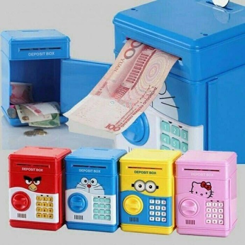 Két sắt mini cho bé hình thú NO.2006- MẪU NGẪU NHIÊN [BH: NONE]