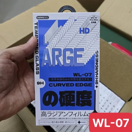Cường lực iPhone Remax ARGE WL-07 HD cho iPhone 15 Promax   [BH: NONE]