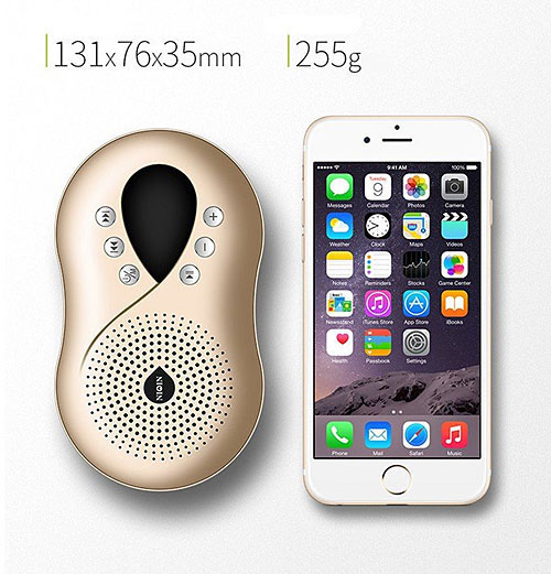 {XÃ KHO} Loa bluetooth cầm tay, để bàn mini tiện lợi khi mang bên người NINQIN V8 (Hộp xấu)- TT [BH: 1 Tháng]