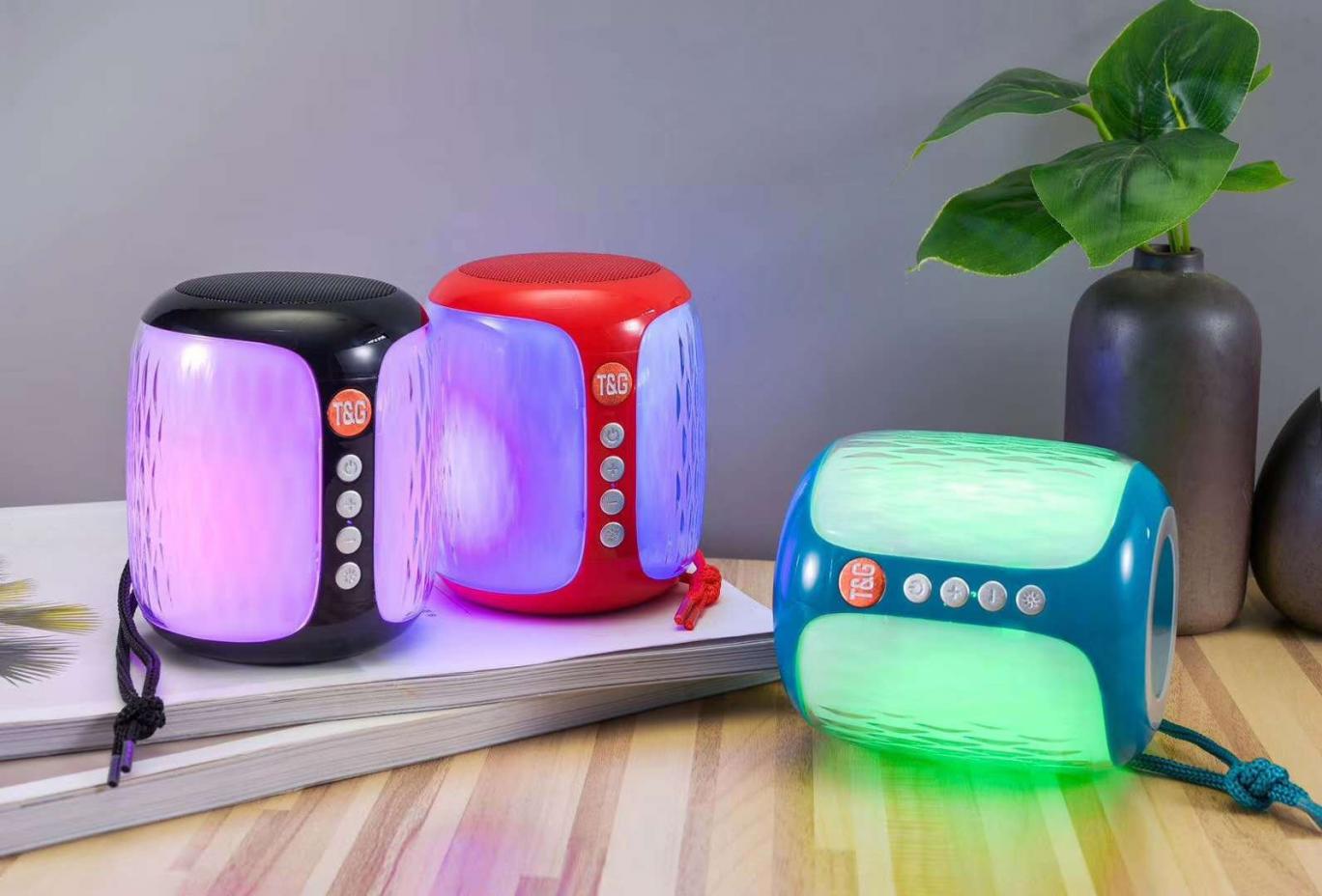 Loa bluetooth T&G TG611 có led vs dây đeo siêu đẹp [BH 3 Tháng] / pktn sale