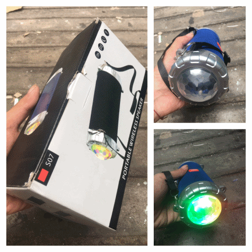 Loa bluetooth JBL S07 có đèn vũ trường [BH 3 tháng] / pktn sale