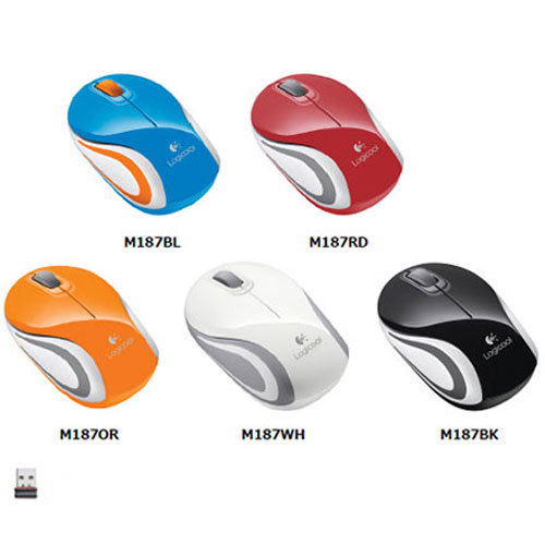Chuột không dây Logitech M187 [BH: 1 năm]