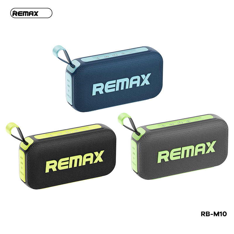 Loa bluetooth REMAX RB-M10 công suất 20w pin 4000mAh siêu trâu có móc siêu đẹp [Bh 1 Năm]
