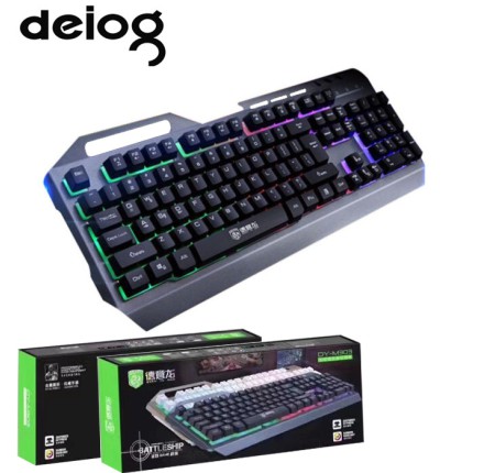 Bàn phím có dây DEIOG DY-M303 kèm led siêu đẹp chính hãng [BH 1 Năm]