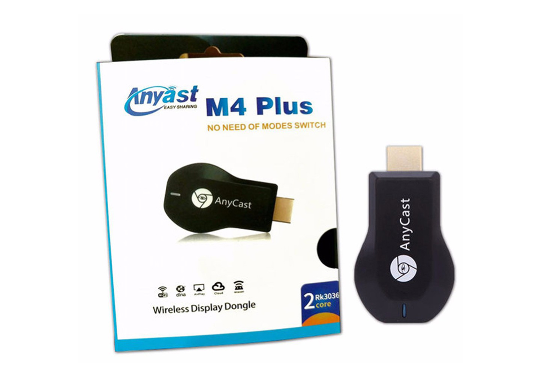 HDMI KHÔNG DÂY ANYCAST M4 PLUS KẾT NỐI ĐIỆN THOẠI VỚI TIVI [BH: 1 THÁNG] / pktn sale