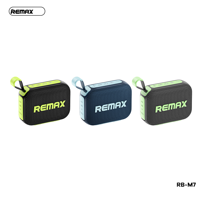Loa bluetooth REMAX RB-M7 công suất 10w pin 2000mAh siêu trâu có móc siêu đẹp [Bh 1 Năm]