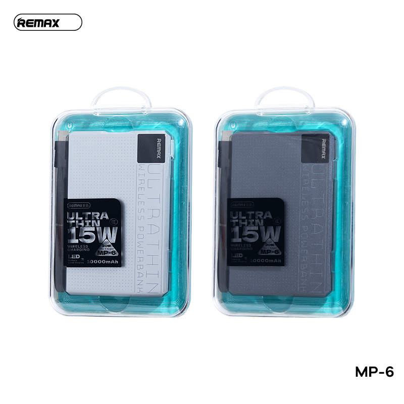 Pin sạc nhanh 20w không dây REMAX MP-6 10.000mAh dự phòng chính hãng [BH 1 Năm]