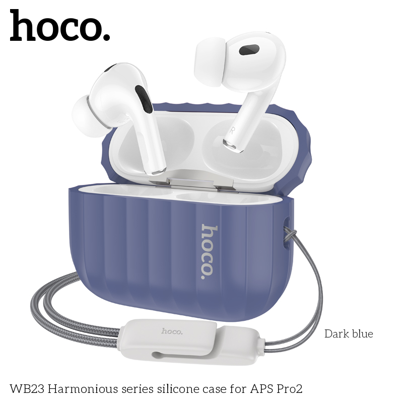 Hộp đựng tai airpod Pro 2 silicone hoco WB23